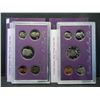 Image 1 : 1990 & 1992 United States Mint 5 Coin Proof Sets With Original Gov't Packaging & COA's.