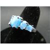 Image 3 : WOMAN'S BLUE FIRE OPAL RING (SIZE 7), FASHION JEWELRY, NEW/GREAT GIFT!