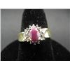 Image 1 : WOMAN'S RED RUBY RING (SIZE 7), FASHION JEWELRY, NEW/GREAT GIFT!