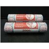 Image 1 : (2) Mint Wrapped 2006 P and D Westward Journey collection nickel rolls.  GEM.