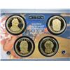 Image 2 : 2009-S Presidential Proof Set:  Harrison, Tyler, Polk, Taylor. GEM in original box.