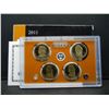 Image 1 : 2011-S Presidential Proof Set:  Johnson, Grant, Hayes, Garfieldd. GEM in original box.