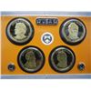 Image 2 : 2011-S Presidential Proof Set:  Johnson, Grant, Hayes, Garfieldd. GEM in original box.