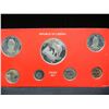 Image 2 : (7) Coin Liberia Proof Set.  $5 is 90 percent silver with a great elephant design.  GEM in original 