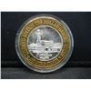 Image 2 : State Line Nevada $10 (.999) silver gambling token.   In capsule.