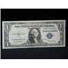Image 2 : (4) Consecutive Serial Number 1935 E Silver Certificates.  Crisp AU-1 Crease.