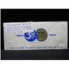 Image 1 : (8) Consecutive Serial Number 1957-A Silver Certificates.  Choice Crisp Unc in bank promotion book.