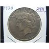 Image 1 : 1928 Peace Dollar.  Almost Uncirculated.
