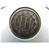 Image 2 : 1867 Three Cent Nickel.  Fine detail.