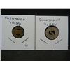 Image 1 : (2) Neat Transportation tokens:  Shenango Valley Penn and Schuylkill Valley, Penn.
