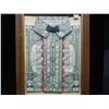 Image 2 : Dollar Bills Folded Into Button Up Shirt, Framed