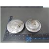 Image 1 : (2) Vintage Hubcaps