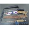 Image 1 : (3) Hunting & Fishing Knives