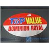 Image 1 : Top Value Dominion Royal Cardboard Sign