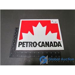 Porcelain Petro-Canada Sign
