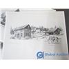 Image 3 : Large Collection of Historical Landmarks of Calgary Posters