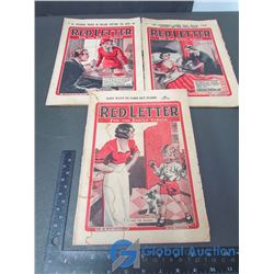 1930s Red Letter Magazines