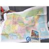 Image 1 : Centennial US Map & 1964 Calendar