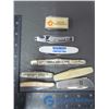 Image 1 : Assorted Advertising Pocket Knives