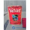 Image 2 : BA Velvet Cloth, Velvet Tobacco Tin & Zippo Lighter