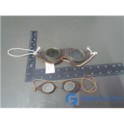 Vintage Airplane & Car Goggles