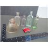 Image 1 : Vintage Coloured Glass Bottles