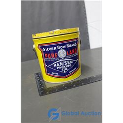 Silver Bow Brand Pure Lard Tin