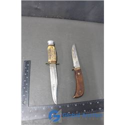 (2) Hunting Knives