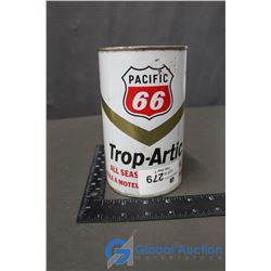 NOS Pacific 66 Trop-Artic Motor Oil Can