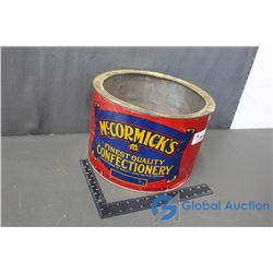 McCormicks Large Tin Can