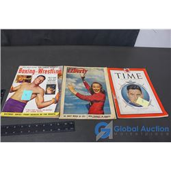 (3) Vintage Magazines