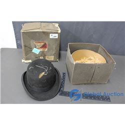 Vintage Eaton's Hat & 7 Box