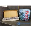 Image 1 : Coors Sask Roughrider Cooler Bag and Labatts Case Of Olympic Beer (Full)
