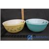 Image 1 : (2) Sets of Pyrex Bowls (6 Pieces Total)