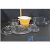Image 1 : (4) Assorted Pyrex Dishes & (3) Extra Glass Lids
