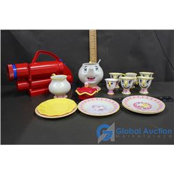 "Give A Show" Projector Set and Beauty & the Beast Tea Set