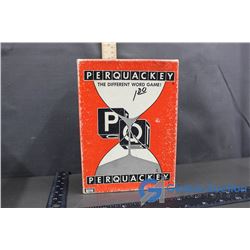Vintage Perquackey Word Game