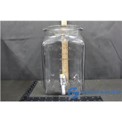 Isaac J Collins Glass Beverage Dispenser
