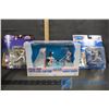 Image 1 : NIB Starting Line Up Freeze Frame Hockey Set, (2) Starting Line Up Baseball Figures