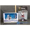 Image 1 : NIB Starting Line Up Freeze Frame Hockey Set & Mark Messier NHL Legends Figure