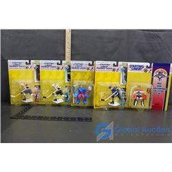 (5) NIB Starting Line Up Figures