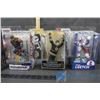 Image 1 : (3) NHL Figures (One Opened)