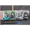 Image 1 : (4) NIB NFL Figures