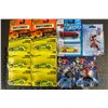 Image 1 : (6) Matchbox Cars, (2) Justice League Figure, Captain Hook