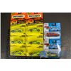 Image 4 : (6) Matchbox Cars, (2) Justice League Figure, Captain Hook