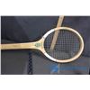 Image 2 : (2) Vintage Tennis Rackets