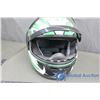 Image 2 : Mossi Racing Helmet Size XL (Green)