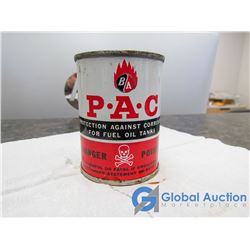 PAC Oil Tin