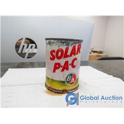 Solar PAC Oil Tin