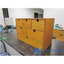 Finger Joint Storage Cabinet